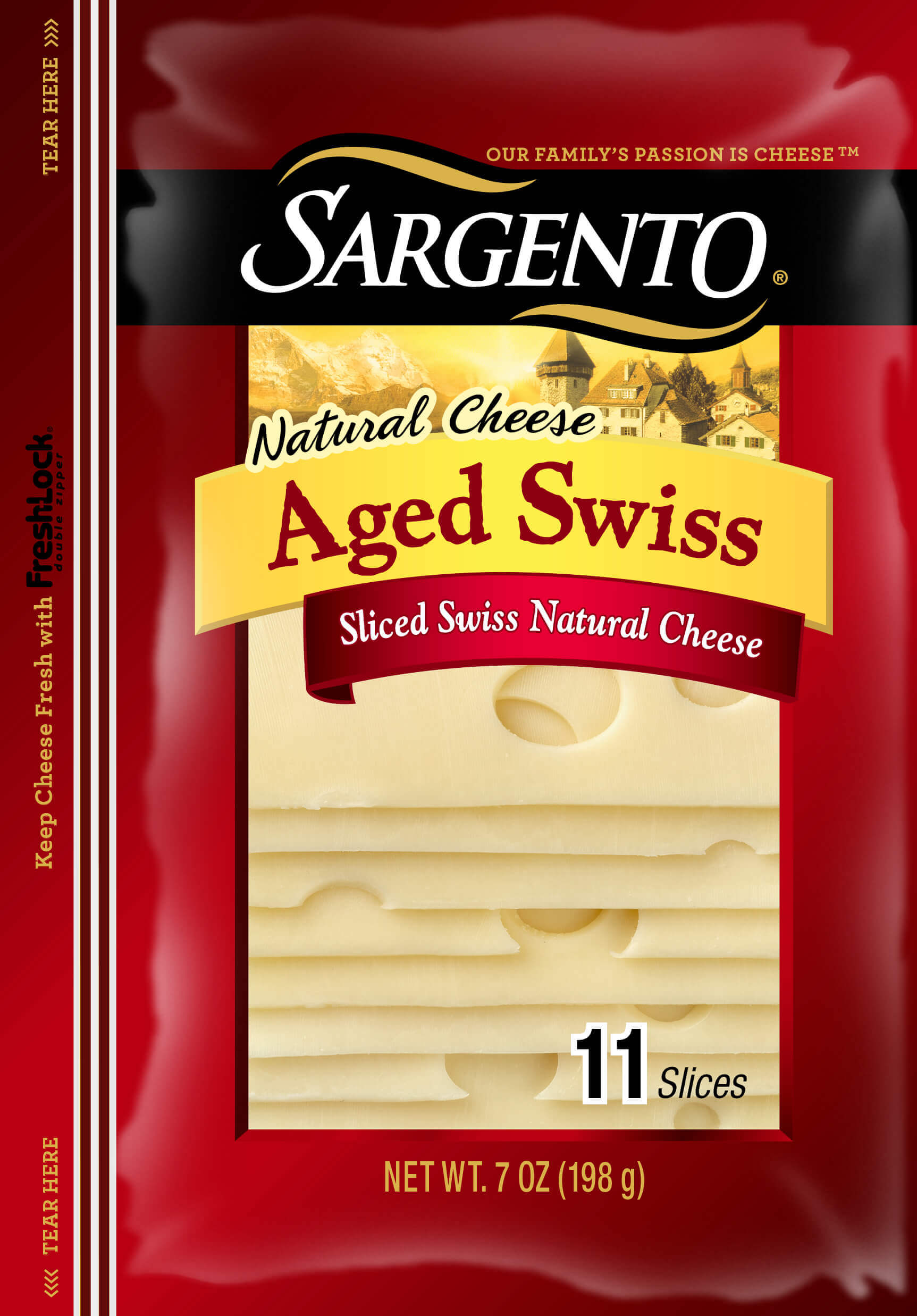 Sargento熟成瑞士乾酪片