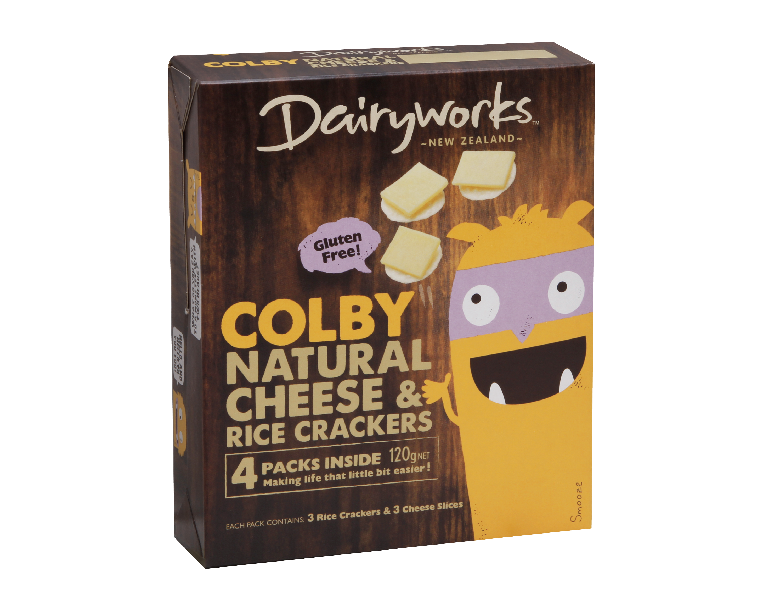 【冷藏】Dairyworks 達瑞樂-柯比起司+米餅