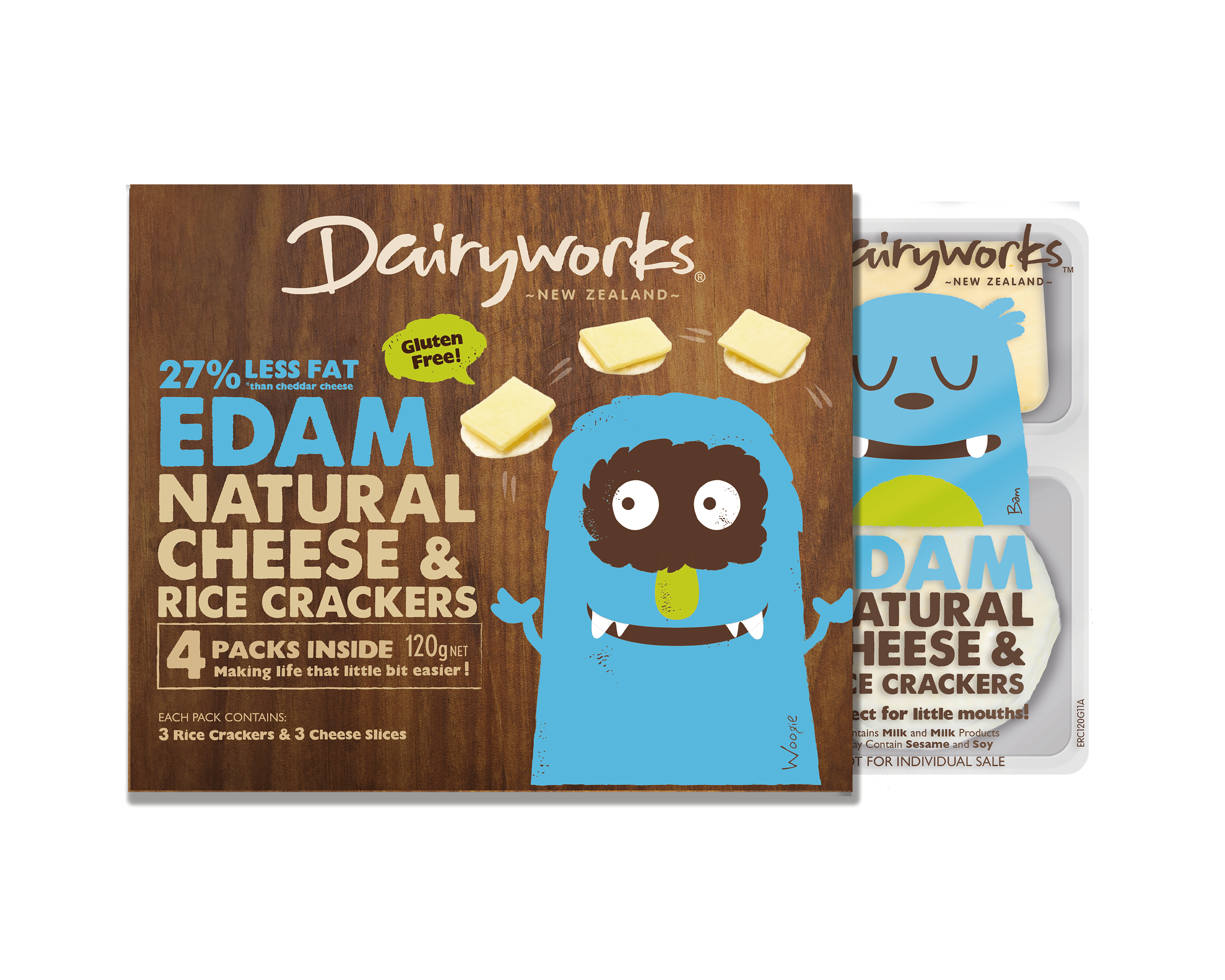 【冷藏】Dairyworks 達瑞樂-艾登起司+米餅
