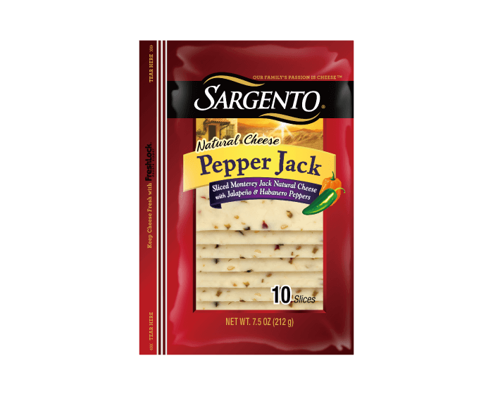 【冷藏】Sargento 領軍牌-傑克青椒+辣椒乾酪片