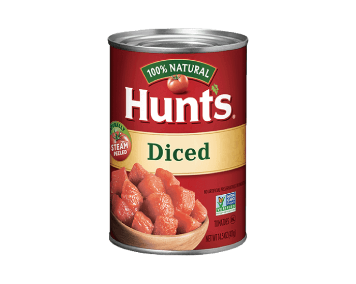 Hunts漢斯蕃茄製品_切丁蕃茄罐頭_411g_Hunt's Diced Tomatoes