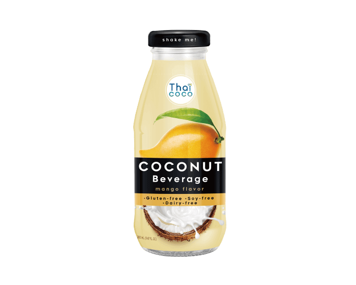 Thaicoco椰子食品_植物椰奶_芒果_Thaicoco Coconut Milk Beverage Mango