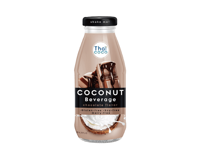 Thaicoco椰子食品_植物椰奶_巧克力_Thaicoco Coconut Milk Beverage Chocolate