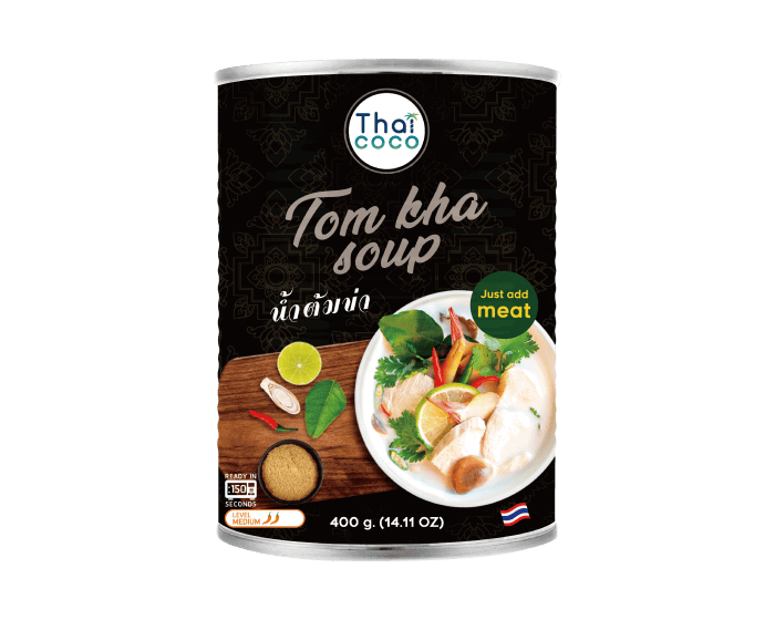 Thaicoco椰子食品_泰式罐頭湯底_泰式南薑椰汁湯_ThaiCoco Thai Soup Base Tom Kha Soup