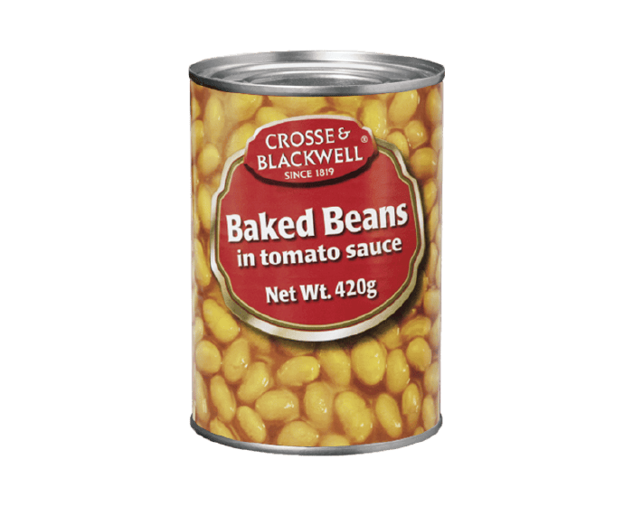 CB皇牌焗豆罐頭_英式茄汁烘焙豆_CROSSE & BLACKWELL Baked Beans In Tomato Sauce