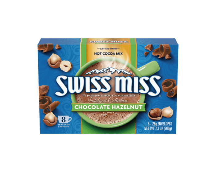 Swiss Miss可可粉_榛果巧克力_Swiss Miss Chocolate Hazelnut Flavor Hot Cocoa Mix
