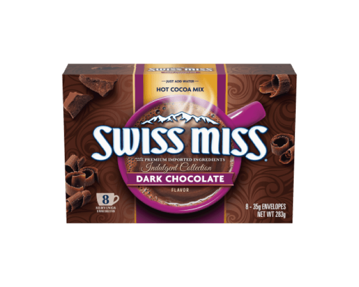Swiss Miss可可粉_黑巧克力_Swiss Miss Dark Chocolate Flavor Hot Cocoa Mix