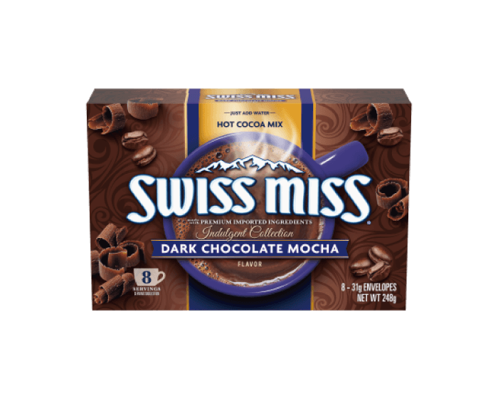 Swiss Miss可可粉_黑摩卡_Swiss Miss Dark Chocolate Mocha Flavor Hot Cocoa Mix