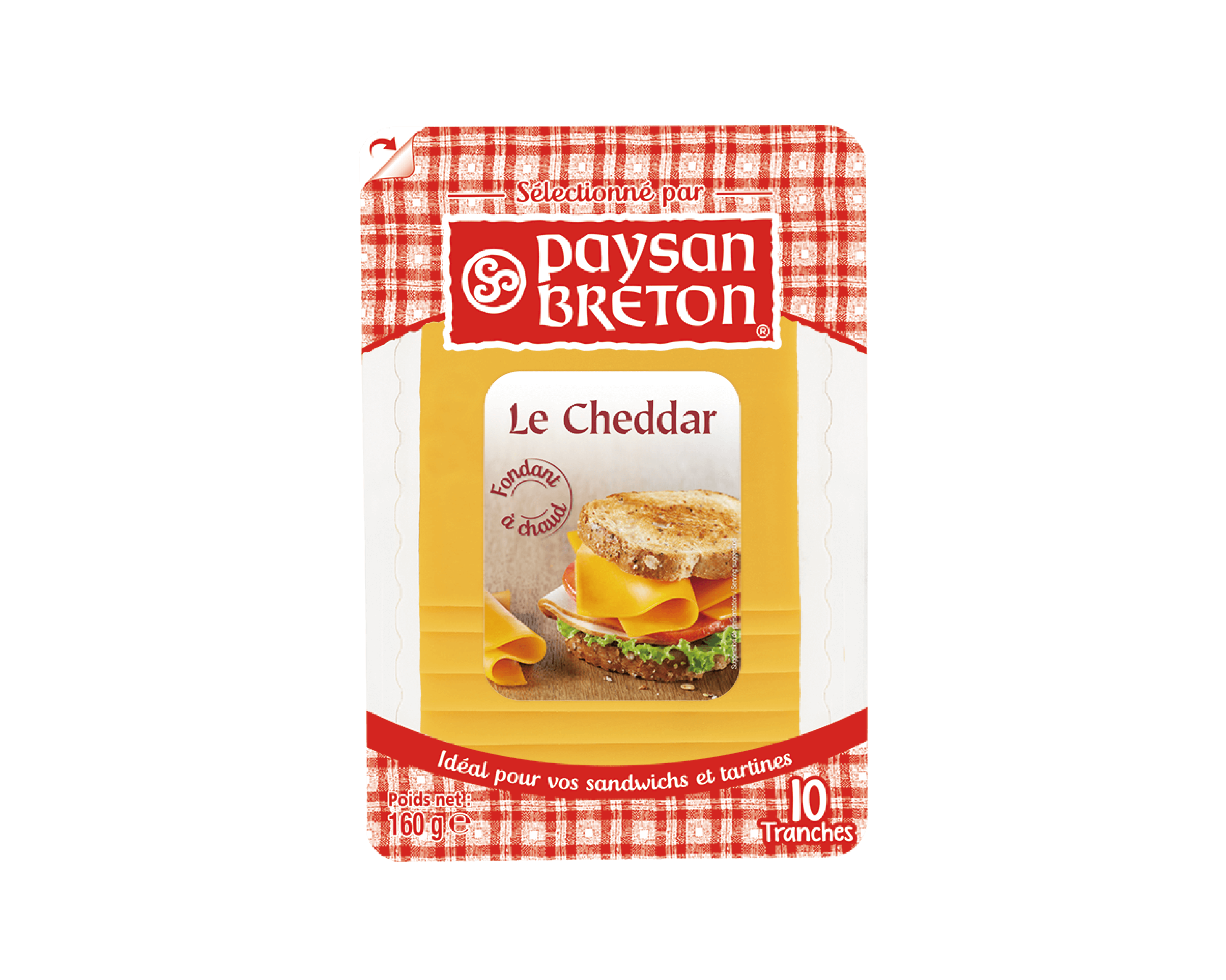 Paysan Breton 貝頌 紅切達乾酪片