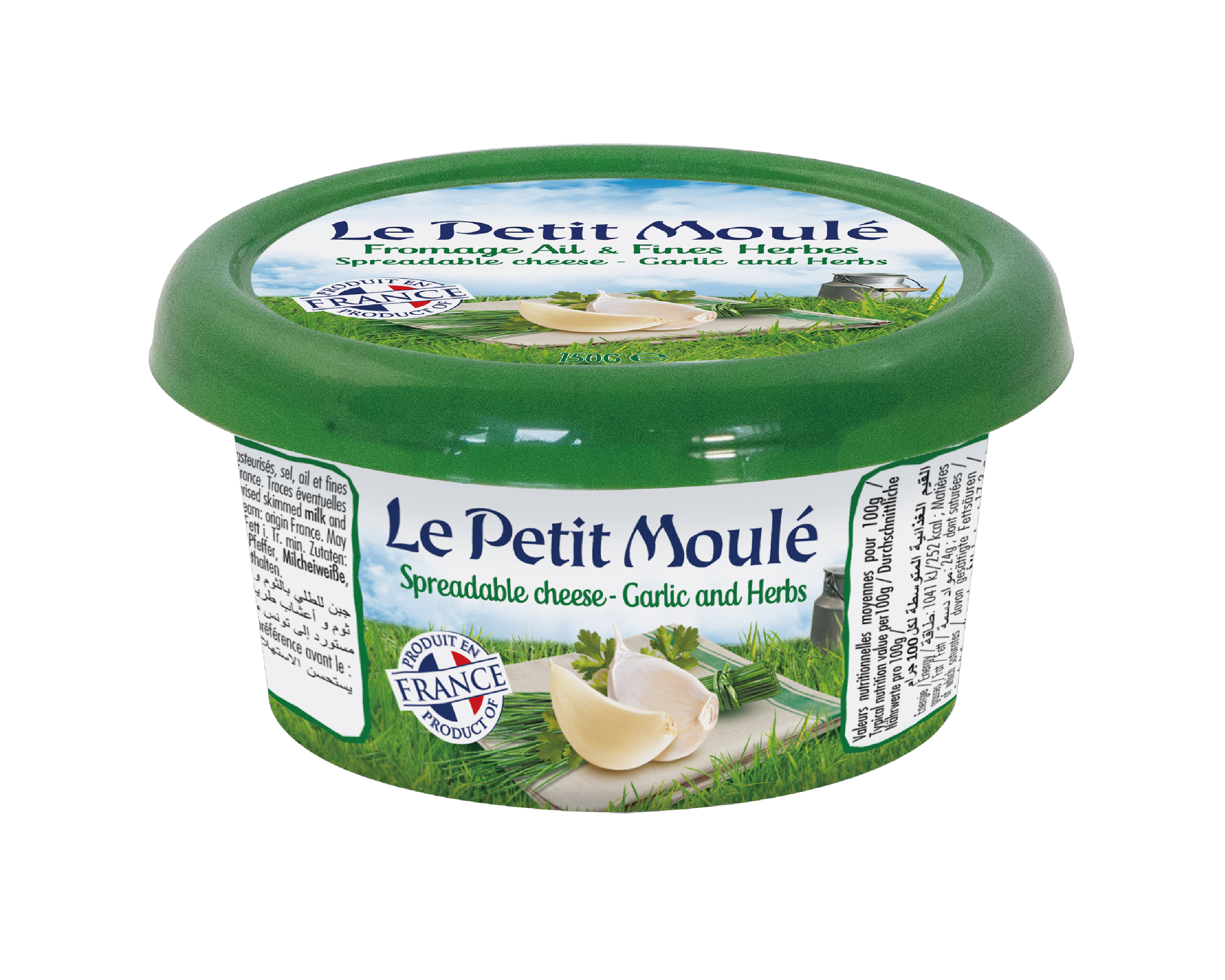 【冷藏】Paysan Breton 貝頌 穆勒乳酪抹醬-香草大蒜