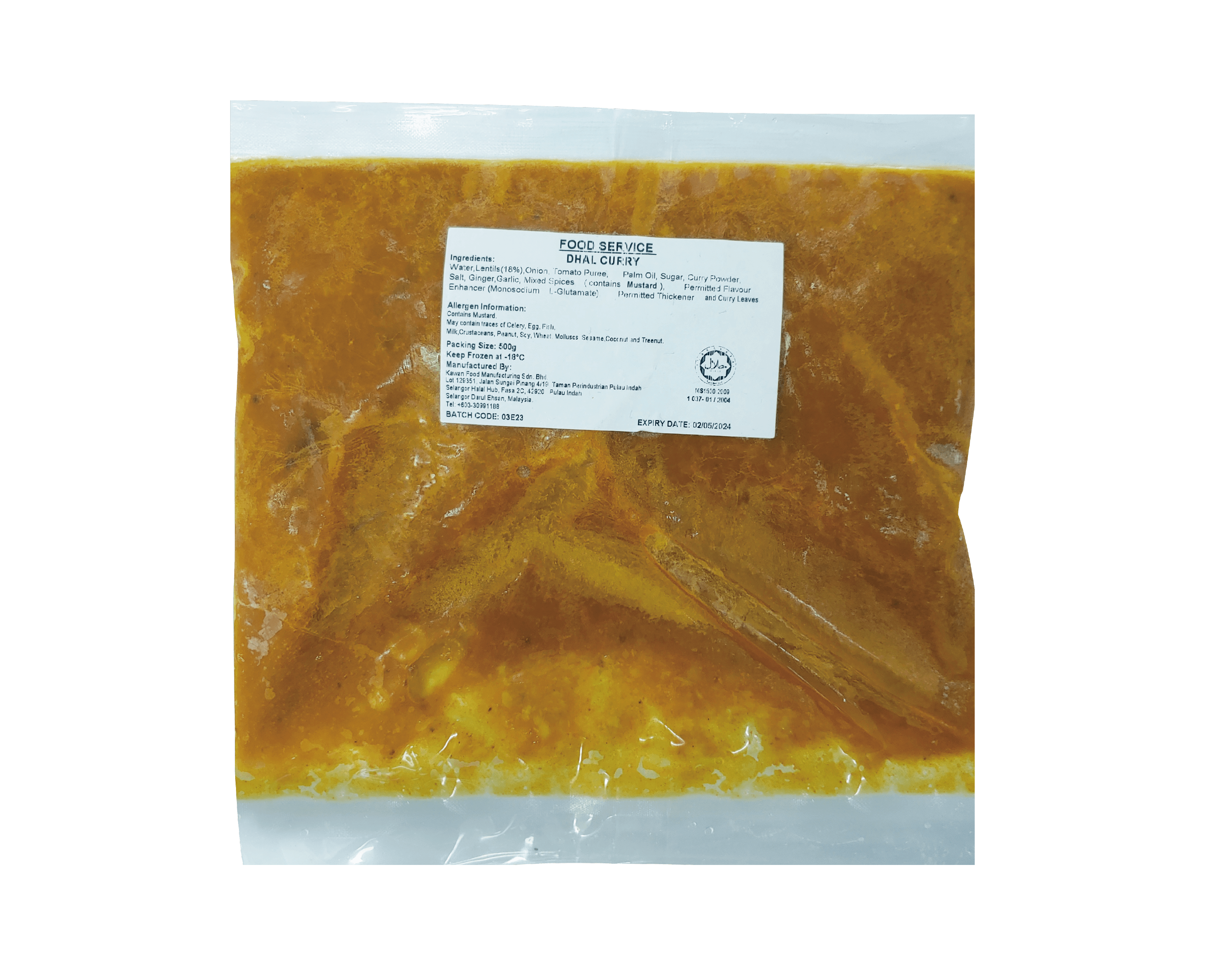 FS Dhall Curry扁豆咖哩醬 業務包-01